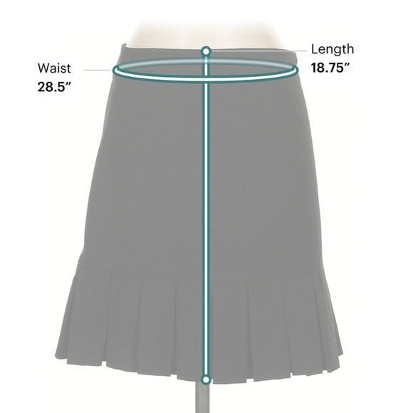 Club Monaco Black Skirt Size 2 - Picture 3 of 5